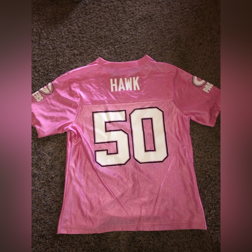 Pink packers Hawk jersey